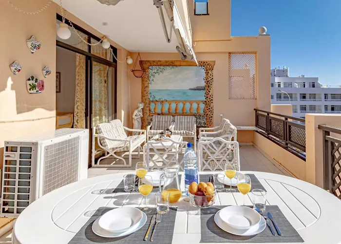 Lägenhet Sunny Sunset Terrace By Dream Homes Tenerife Puerto de Santiago (Tenerife)